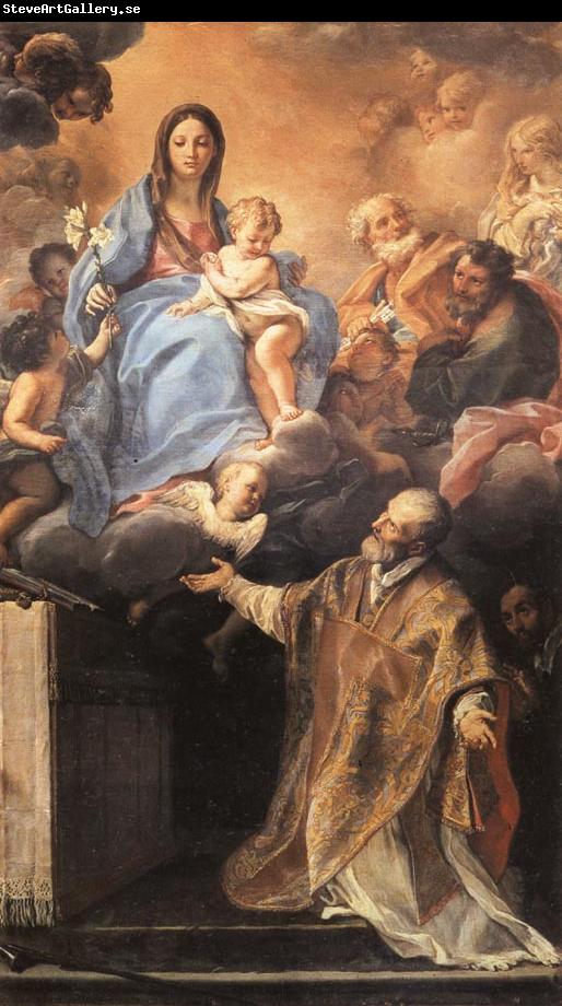 Maratta, Carlo TheMadonna Appearing to St.Philip Neri